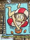 "Blub Blub", Paste-up Berlin, (Germany)