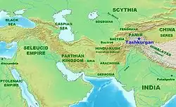 Tashkurgan is thought by some scholars to be the "Stone Tower" of Ptolemy, where caravans from the West met to trade with those from China.