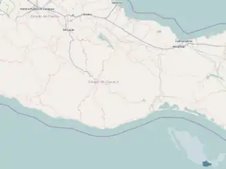 Chivela Pass is located in Oaxaca