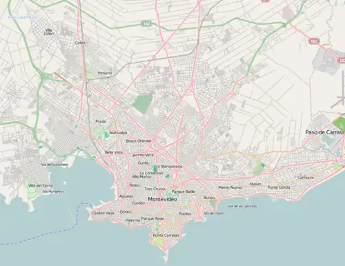 1930 FIFA World Cup is located in Montevideo