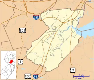 Middlesex Sampling Plant is located in Middlesex County, New Jersey