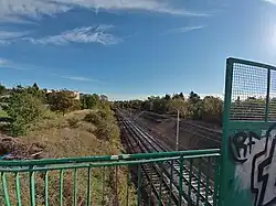 Construction site in October 2020 - eastward