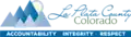 Official logo of La Plata County
