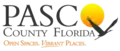 Official logo of Pasco County