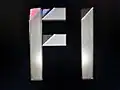 Screenshot of F1 logo in colour