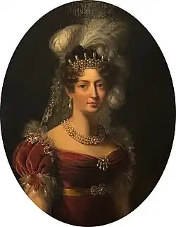 Portrait of the Duchess of Angoulême by Louise Bouteiller