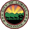 Official seal of Lowell, Arkansas