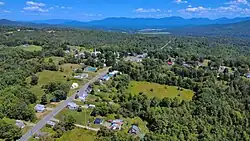 Lunenburg, VT, from the west