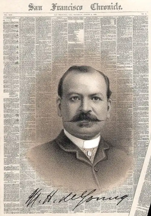 M. H. de Young and the San Francisco Chronicle in 1885