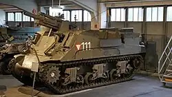 Austrian Bundesheer SPG M7 Priest at the Heeresgeschichtliches Museum in Vienna, Austria.