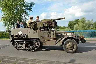 Preserved M9 half-track