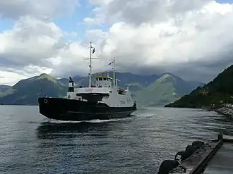 Tysnes at Utne in 2009