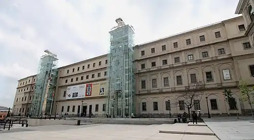 Elevators of the Reina Sofía Museum