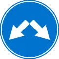 Pass either side