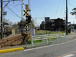 The location of former Mikawa–Ogihara Station (March 2020)