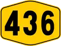 Federal Route 436 shield