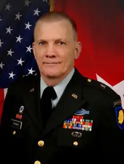 Official headshot of Randal E. Thomas provided by National Guard