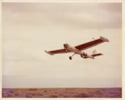 A Maneuverable Atmospheric Probe Drone flying in the sky.