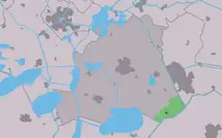 Location in the former Skarsterlân municipality