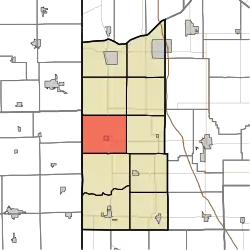 Location in Newton County