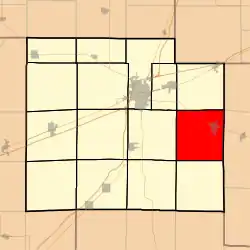 Location in Effingham County