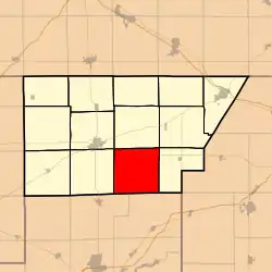 Location in DeWitt County