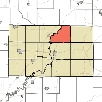 Location in Greene County