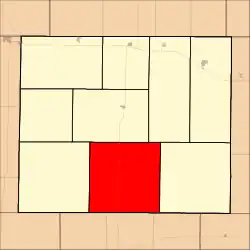 Location in Gove County