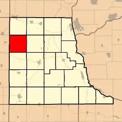 Location in Clayton County