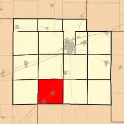 Location in Effingham County