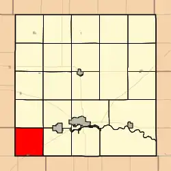 Location in Barton County