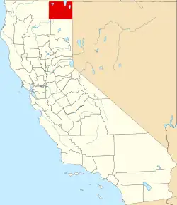 Location in the U.S. state of California
