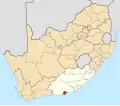 Nelson Mandela Bay within South Africa
