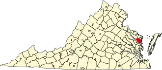 State map highlighting Lancaster County