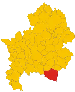Roccamandolfi within the Province of Isernia
