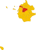 The comune of Trapani within the province of Trapani