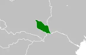 Territory where Soviet power was established in July-September 1920