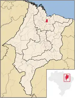 Location in Maranhão