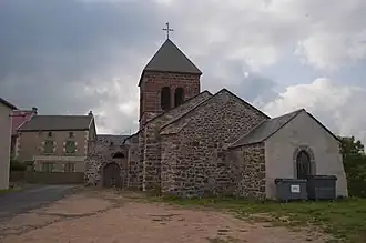 The church in La Chapelle-Marcousse