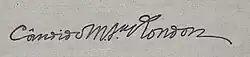 Marechal Rondon signature