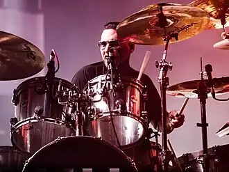 Sharone with Marilyn Manson in 2018