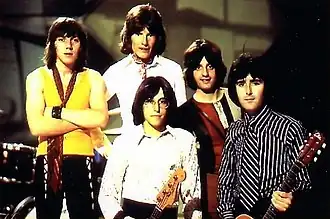 Original band in 1968 l/r: Dean Ford, Alan Whitehead, Graham Knight, Junior Campbell and Pat Fairley