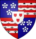 Arms of the Earls of Tweeddale and the 1st-10th Marquesses of Tweeddale