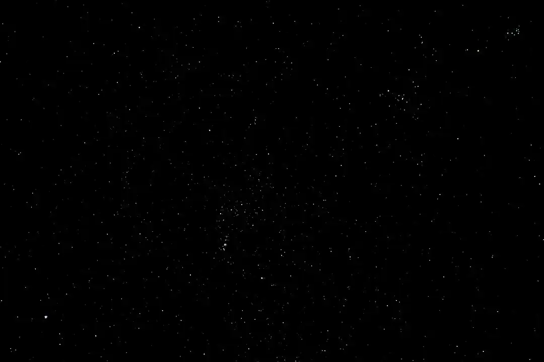 From lower left to upper right: Sirius (Canis majoris), constellation Orion, constellation Taurus with open star cluster Hyades, planet Mars exactly in the Golden Gate of the Ecliptic, open star cluster Pleiades.