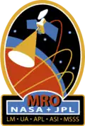 Mars Reconnaissance Orbiter insignia