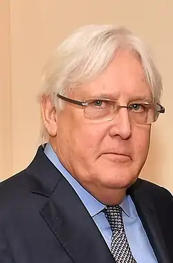 Martin Griffiths, Under-Secretary-General for Humanitarian Affairs[94]