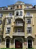Art Nouveau building at Martiusstraße 5