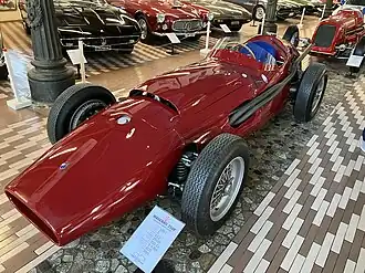 Maserati 250F v12 at the Umberto Panini museum