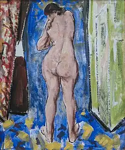 Alfred Maurer's Standing Female Nude (1927-1928) is part of the museum's collection