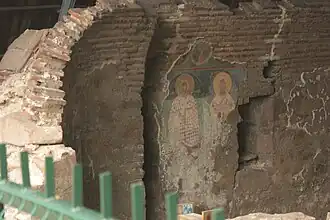 Inside of old St Petka church